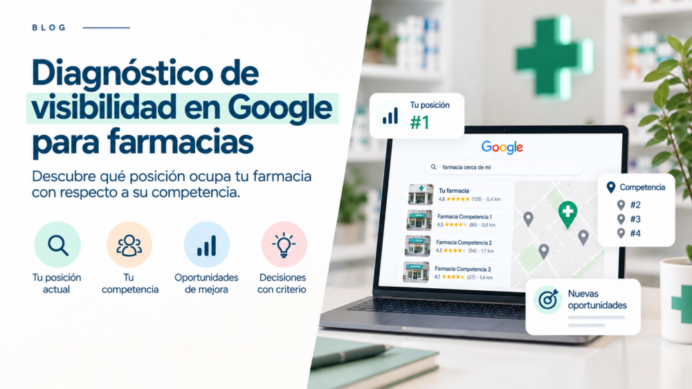 diagnostico visibilidad farmacia